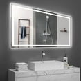 thumbnail image 6 of 72" x 36" LED Bathroom Mirror with Anti-Fog - Touch Control Dimmable Vanity Mirror, 3 Light Colors, Shatterproof for Makeup & Shaving, 6 of 14