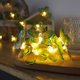 thumbnail image 5 of Hogar y cocina, luces LED para dormitorio, poste de luz, cadena de luces decorativas con forma de mariposa de 1,5 m y 1,5 m, con pilas, para fiestas, patios, jardines, luces decorativas., 5 of 6