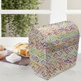 thumbnail image 3 of Watercolor Stand Mixer Cover, Ornamental Pattern Twisted Lines Geometric Boho Design, Kitchen Appliance Organizer Bag Cover with Pockets, 5 Quarts, Multicolor, by Ambesonne, 3 of 4