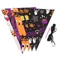 thumbnail image 6 of Streamers Witch Halloween Pumpkin Flags Festival Ornaments Hanging Garland Paper Chain Halloween Decor Halloween Banner 6, 6 of 8