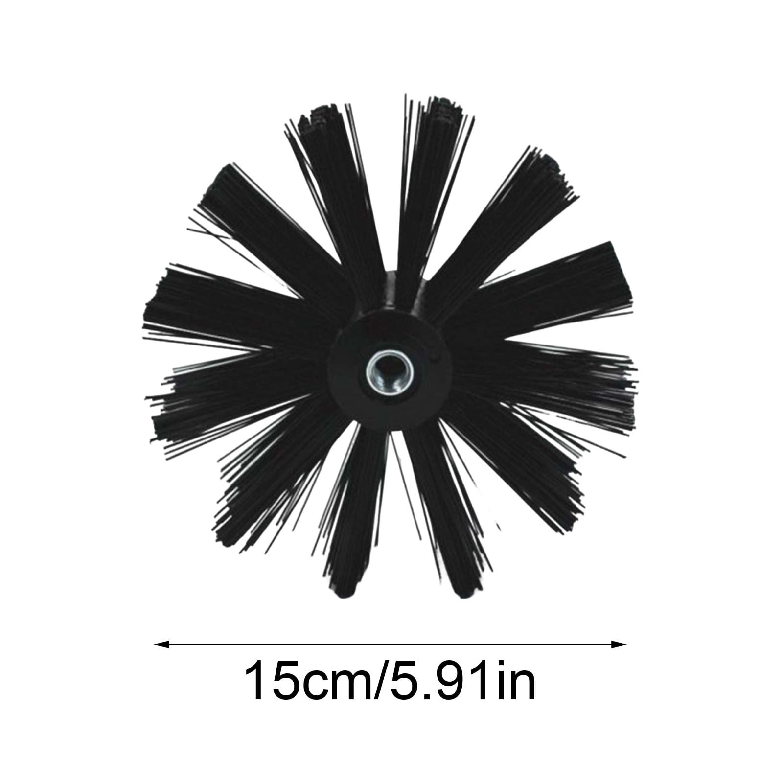 Chimney Cleaning Brush, Dryer Vent Brush, Nylon Lint Remover, M8 Threaded Interface, Versatile Duct Cleaning Tool, Efficient Debris Removal, Home Maintenance Essential