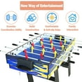 thumbnail image 6 of IFOYO 4 in 1 Multi Combo Game Table, Soccer Hockey Foosball Pool Table Tennis for Home Game Room, Yellow 4 ft, 6 of 12