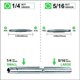 thumbnail image 1 of 4-piece screwdriver set industrial level super hard plum coner set disassembly and assembly household tools, 1 of 2