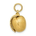 thumbnail image 2 of 14K Yellow Gold Charm Pendant Themed 19 mm 10 Peach, 2 of 3