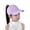 QP72_Purple, variant on IYYVV Girls Backless Ponytail Hat Quick Dry Baseball Caps Breathable Adjustable Sport Hat Black