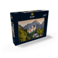 thumbnail image 2 of MyPuzzle - Royal Castle Against The Tannheimer Mountains In The Evening, Hohenschwangau Near Füssen - Premium 1000 Piece Jigsaw Puzzle for Adults, 2 of 6