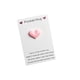 thumbnail image 1 of Cristales para Joyería Haciendo Tarjeta de Regalo en Forma de Corazón con Diseño de Cristal 9x6cm Tarjeta de Papel Verde para Cumpleaños, Vacaciones, Tarjetas de Regalo ️, 1 of 6