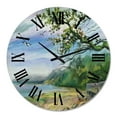 thumbnail image 2 of Designart 1 in Quartz Coastal Wall Clock, 2 of 5