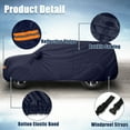 thumbnail image 4 of Unique Bargains 190T PU SUV Car Cover for Chevrolet 4 Door 07-2024 Waterproof Sun Rain Dust Snow Protection Navy Blue, 4 of 5