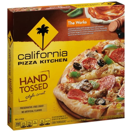 CALIFORNIA PIZZA KITCHEN The Works Pizza 16.2 oz. Box ...