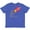 Vintage Royal Blue, variant on Inktastic Valentine's Day Rocket Ship with Hearts Youth T-Shirt
