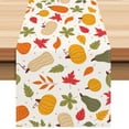 thumbnail image 5 of TanSiDing 3pcs Fall Tablecloth Rectangular, Thanksgiving Autumn Harvest Orange Pumpkin Buffalo Plaid Table Cover for Party Picnic Dinner Decor, 5 of 8