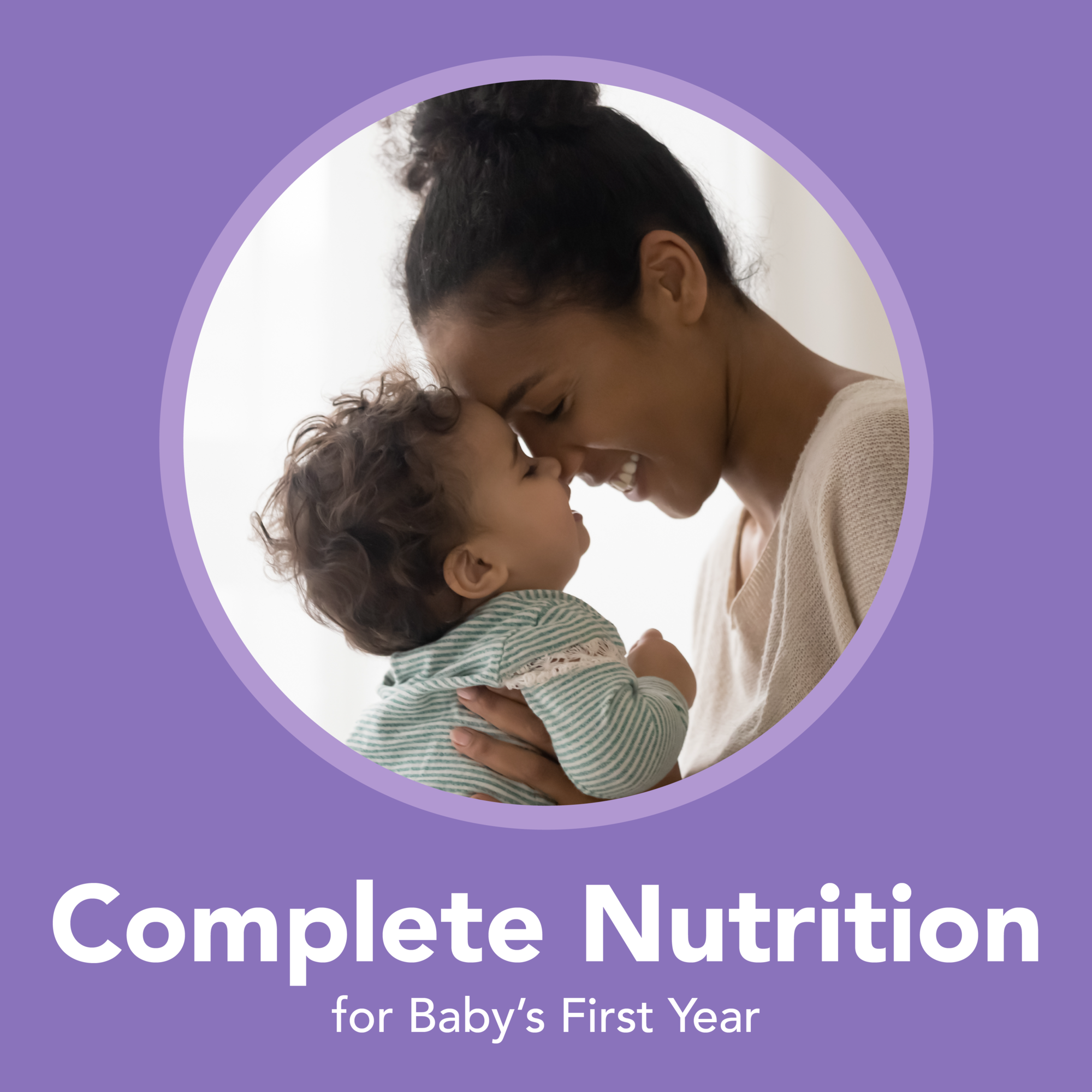 Fórmula para bebé en polvo con hierro Complete Comfort, elección de los padres, lata de 29.8 oz 3