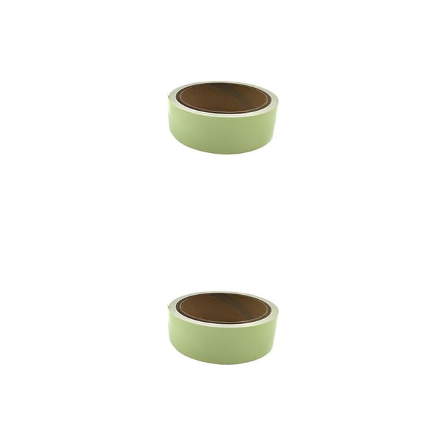 Cinta de advertencia luminosa portátil Advancent Verde 25 mm 2piezas