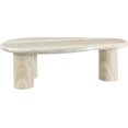thumbnail image 4 of Meridian Furniture Sassari Travertin Table Basse en Béton pour Intérieur/extérieur, 4 of 7