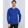 thumbnail image 2 of Real Essentials 3 Pack: Men's Cotton Short & Long Sleeve Henley T-Shirt Performance Activewear (Available In Big & Tall), 2 of 5