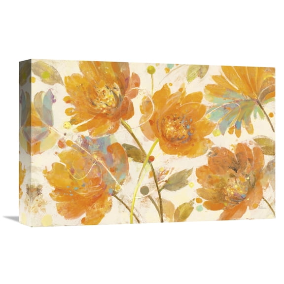 Global Gallery Albena Hristova 'Samba on White' Canvas Wall Art