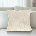 thumbnail image 4 of White White Sofa Cushion Cover 19.69 X 19.69 Inches Made Of Polyester For A Clean And Bright Living Space, 4 of 6