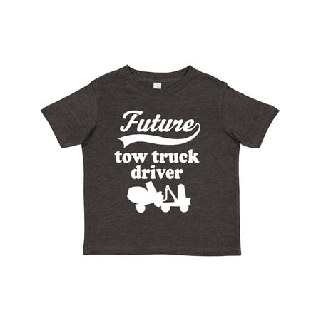 

Inktastic Future Tow Truck Driver Childs Gift Gift Toddler Boy Girl T-Shirt
