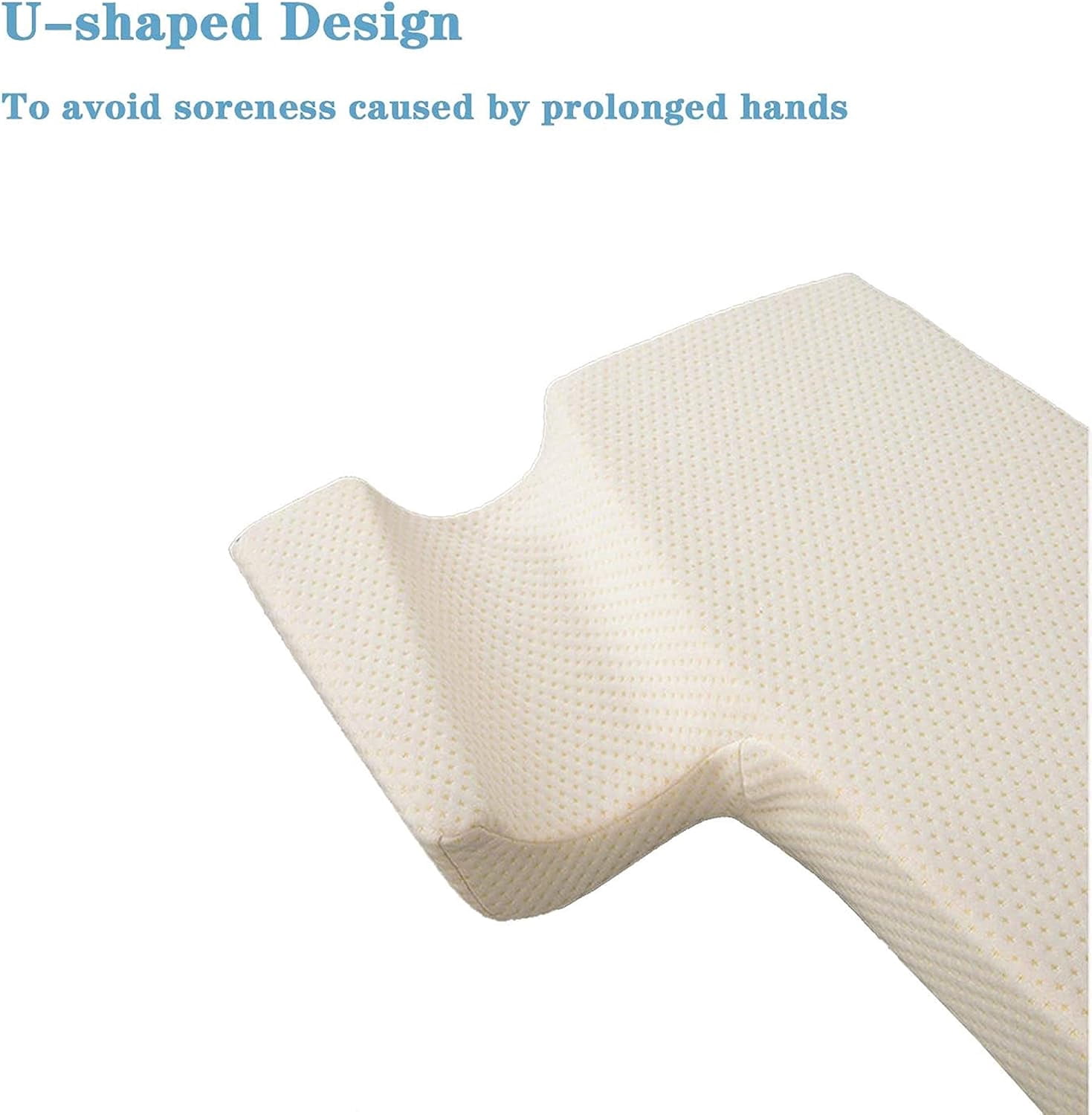 Arched Cuddle ,Couples Pillow with Slow Rebound and Breathable Memory Foam,Couple Cuddle Sleep Pillow for Anti Pressure Hand (Right)