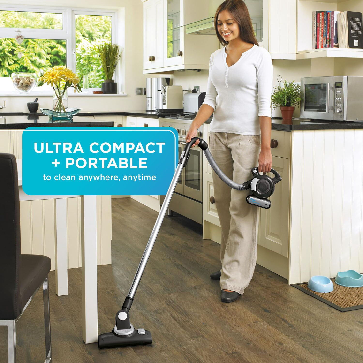 BLACK+DECKER DUSTBUSTER 20V MAX* Flex Cordless Stick Vacuum with Floor Head and Pet Hair Brush, (BDH2020FLFH)
