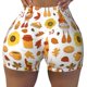 thumbnail image 2 of Fotbe Gnomes Autumn Harvest Shorts Sin Costuras – Shorts Deportivos de Cintura Alta para Mujer, Elásticos para Gimnasio, Yoga, Running o Ciclismo-X-Large, 2 of 8