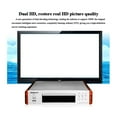 thumbnail image 4 of Nobsound 525 DVD player 5.1 sound home HD player vcd player LED Player usb HD mini protable dvd player for All regions ,Easy to Install, 4 of 6
