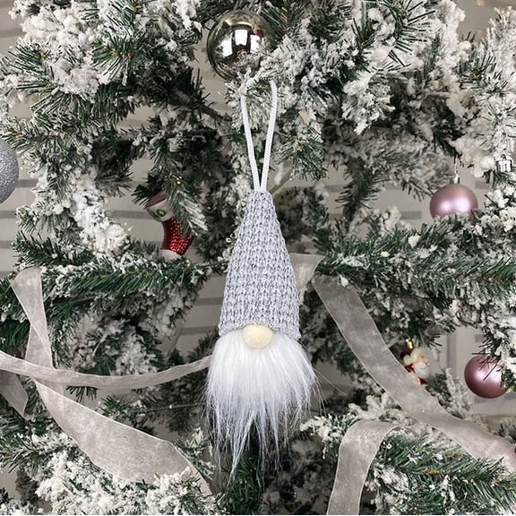 Infidev Christmas Gnome Ornament, Faceless Old Man Figure Pendant, Scandinavian Design, Handcrafted with Premium Materials,for Christmas Tree, Wall, Door Decoration, Kids, Collectors