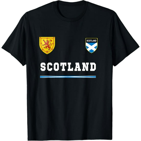 t-shirt Scotland Sports/Soccer Jersey Tee Flag Football T-Shirt mens，black，women，funny，men，journey，Crew Neck, Short Sleeve,printing