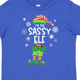 thumbnail image 4 of Inktastic Funny Christmas I'm the Sassy Elf with Shoes and Hat Boys or Girls Toddler T-Shirt, 4 of 5