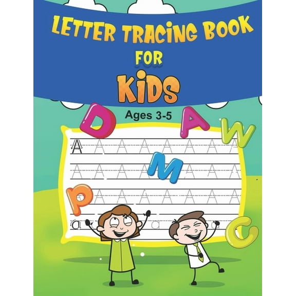Handwriting Practice Letter Tracing Books for Kids Ages 3-5: Vol-09. Alphabet Tracing Book.Both Uppercase and Lowercase Letters. (Handwriting, Book 9, (Paperback)
