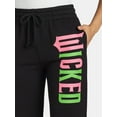 thumbnail image 4 of Wicked Women's Graphic Jogger Sweatpants, Sizes XXS-XXL, 4 of 5