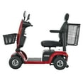 thumbnail image 2 of mlkhfap Mobility Scooter 4 Wheel Foldable Electric for Adults Seniors, 350 lbs Compacity All Terrain Mobility Scooter, Long Range Power Battery with Thickened Seat and LED Lights, Red, 2 of 8