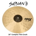 thumbnail image 2 of Cymbale Sabian 18" HHX Complexe Mince Crash, 2 of 7