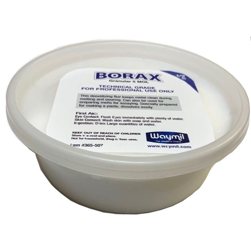 Borax 1/2 Pound Container Melting Flux 8 Oz.