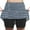 Navy, variant on Girls' Skort Sports Tennis Skirt Solid Color Loose High Waist A-line Skirt for Girls 2-12Y