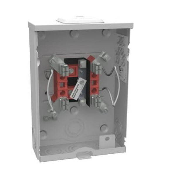 Milbank U5934-XL-BLG 4 Terminal Ringless Small Closing Plate 7-8 in Barrel Lock Ground with Bracket Provision Pack of 4