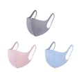 thumbnail image 5 of 3 Pack - Multi Color Cloth Cover - Light Gray, Light Blue, Light Pink - Safe, Multi-Use, Outdoor Use - Quality Tested in America - Unisex - Boil Easily for Multiple Uses, 5 of 7