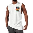 thumbnail image 2 of Hilenly Mens Tank Tops Sleeveless Hawaiian Shirt Graphic Tees Summer Beach Vacation Muscle Shirts, 2 of 6