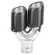 thumbnail image 1 of Garganta Trasera, Punta De Escape De Doble Tubo Universal Para Vehículos Recreativos Para Automóviles Para Camiones Para SUV ANGGREK Tail Throat, 1 of 8