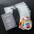 thumbnail image 6 of WHALEZON 5 Pack Clear Passport Cover, Transparent Plastic Passport Protector, 6 of 7