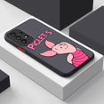 thumbnail image 3 of Funda para Samsung Galaxy A72 A71 A53 A52 A51 A50 A42 A32 A33 A30 A23 A22 A21S A20S 5G 4G LITE Funda Linda Rosa Piglet Anime, 3 of 5