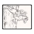 thumbnail image 2 of RYLABLUE Cowboy Blanket Fleece Throw Blanket for Sofa or Bed 58x80 inches, 2 of 3