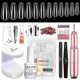 thumbnail image 1 of Kit de uñas de gel SAVILAND Gel Nail X con luz UV, minilámpara de 15 ml, 1 of 7
