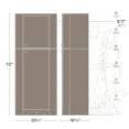 thumbnail image 3 of Prepac Elite White Tall 2-Door Corner Storage Cabinet, 3 of 8