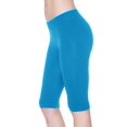 thumbnail image 1 of Women's Biker Shorts Stretch 17 inch Knee Length Seamless Bike short Legging, 1 of 2