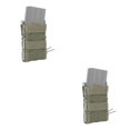 thumbnail image 4 of Advancent WOSPORT, bolsas de soporte con Clip de liberación rápida, bolsas de transporte para práctica al aire libre montadas en cinturón, equipo de Verde 2piezas Advancent CBP378913, 4 of 5