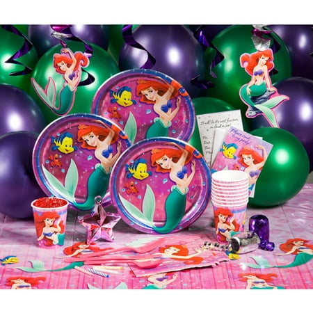 Shindigz Party Pack for 8, Little Mermaid - Walmart.com