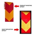 thumbnail image 2 of beisidaer Car Sticker Warning Reflective Replacement Adhesive Tape Hazard Caution, 2 of 7