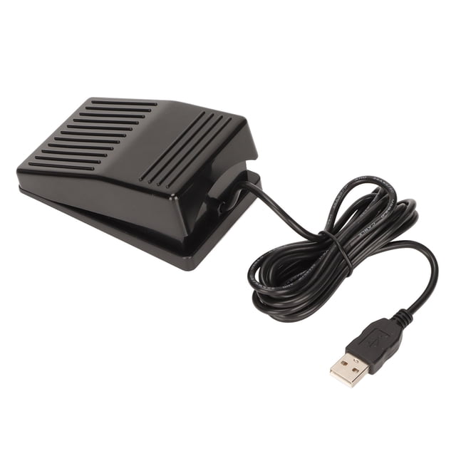 Pedal de interruptor de pie único, pedal de interruptor de pie USB Pedal de interruptor de pie Pedal de interruptor de pie único USB Funcionalidad inteligente